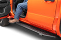 24C TACOMA RB20 RUNNING BOARDS WITH MOUNTING BRACKETS KIT TEXTURED BLACK