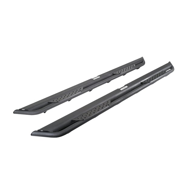 Dominator Xtreme DT Steps W/Mounting Bracket Kit Textured Black For 2024-2026 Lexus GX550 2024-2026 Toyota Land Cruiser Go Rhino