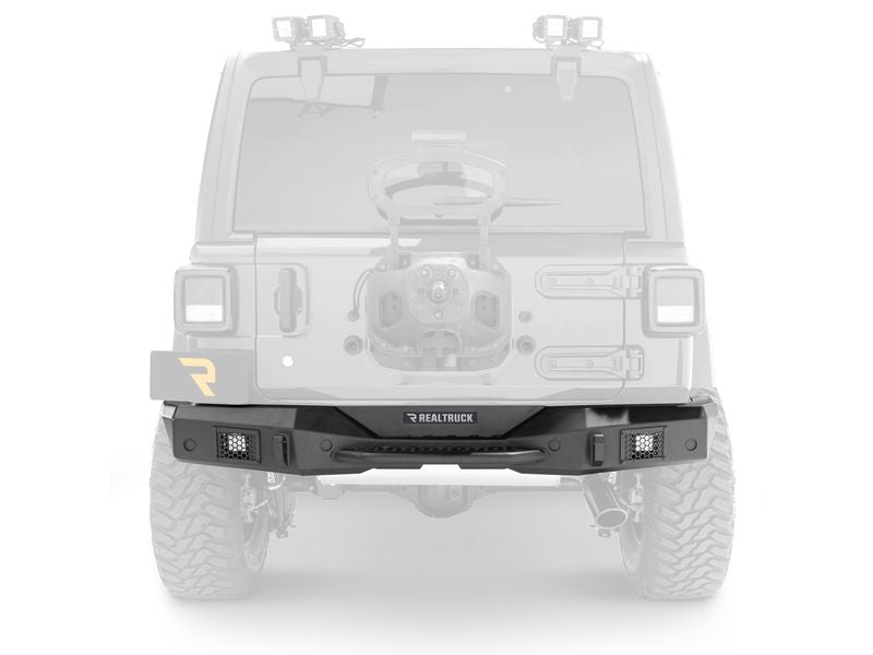 Go Rhino 2020-2025 Jeep Gladiator JT Rockline Rear Full Width Bumper 373120T