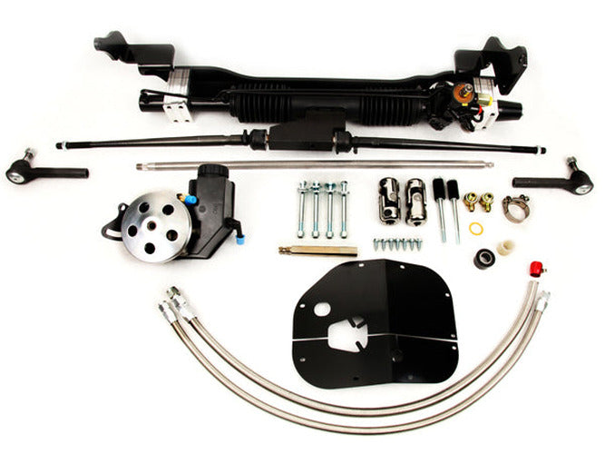 Rack and Pinion - Power 57-59 Ford - 289-351