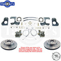 67-69 Ford Mustang Front Disc Brake Conversion