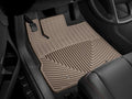 WeatherTech 11-13 Infiniti QX / 14-18 QX80 / 17-18 Nissan Armada Front & Rear Rubber Mats - Tan