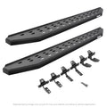 RB20 Running Boards With Mounting Brackets Protective Bedliner Coating 2019-2026 Ram 1500 Extended Cab Go Rhino