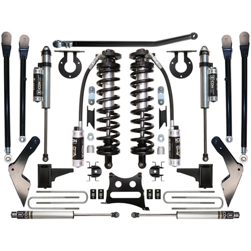 08-10 Ford F-250/F-350 4-5.5 Inch Stage 5 Coilover Conversion System Icon Vehicle Dynamics