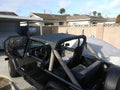 ~(4 lbs. 12X11X4)~ Bikini Top Strapless Black Denim Jeep 87-91 Wrangler; Requires 51209-01 channel