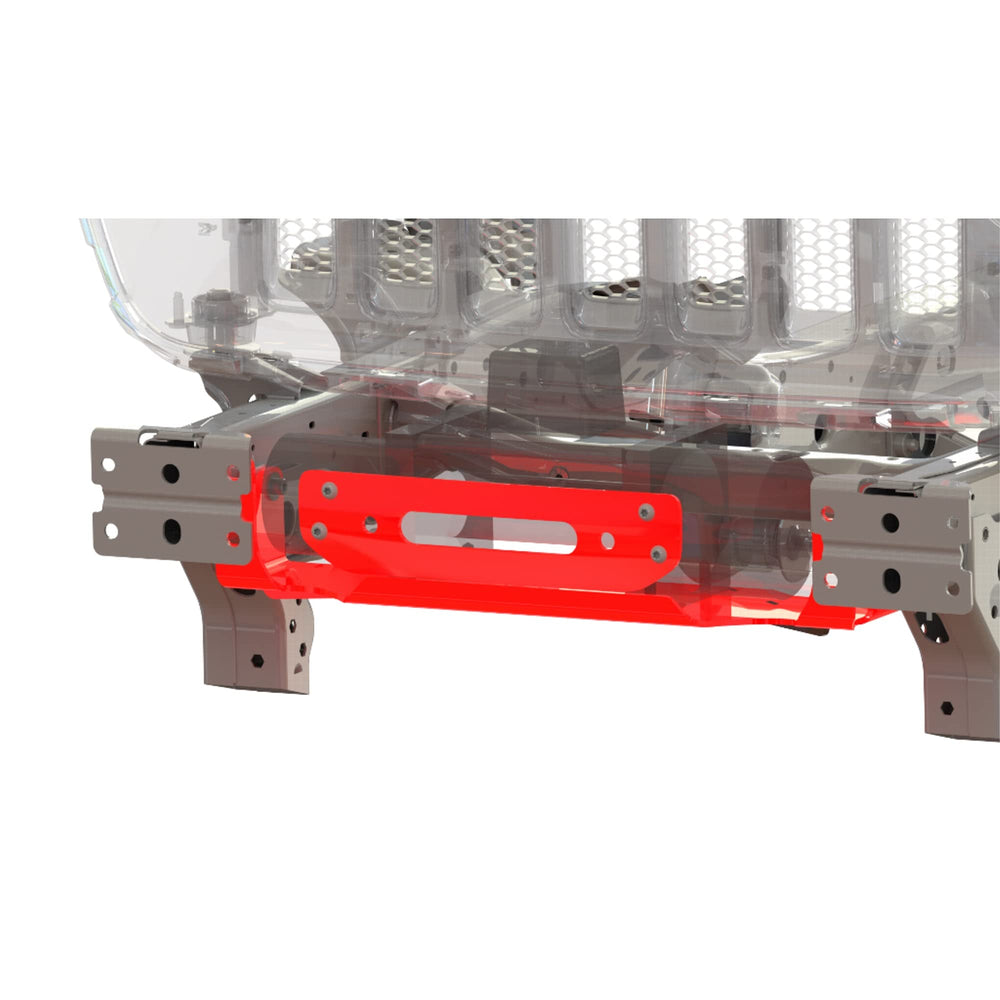 ~(19.4 lbs. 28X9X7)~ Winch Mount JL w/OE Steel Winch Mount Bumper