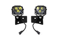 Morimoto 4Banger A-Pillar Kit: Wrangler JK (HXB White SAE Wide Beam)