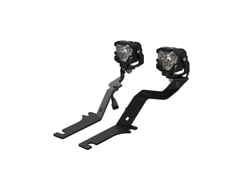 Morimoto 4Banger A-Pillar Kit: 15-20 F150 (HXB Yellow SAE Wide Beam)