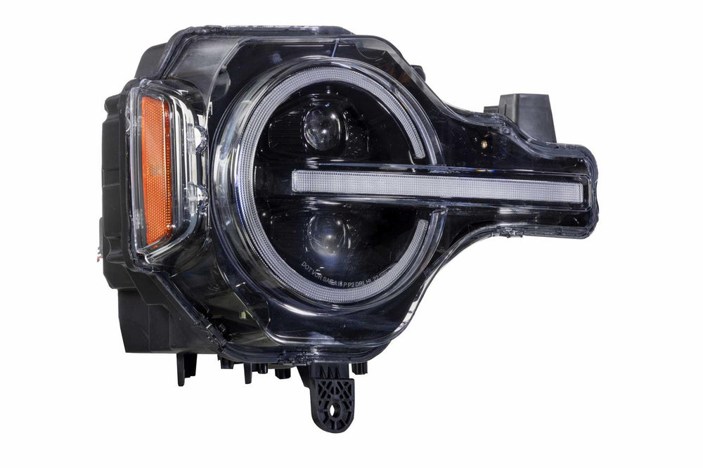 XRGB LED Headlights: Ford Bronco (21 ) (Pair / RGB DRL)
