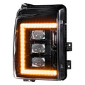 XB LED Headlights: Ford Super Duty (11-16) (Pair Amber DRL)