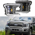 1820 F150 XB LED HEADLIGHTS GEN 2 BLACK