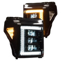 1116 F250/F350/F450 SUPER DUTY XB LED PROJECTOR HEADLIGHTS