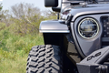 ~(7 lbs. 21X10X5)~ Jeep Wrangler JL/Gladiator 9.5 x 0.75 Inch Slim Chop Kit DRL w/ Sequential Switchback Turn Signal and Side Marker Light