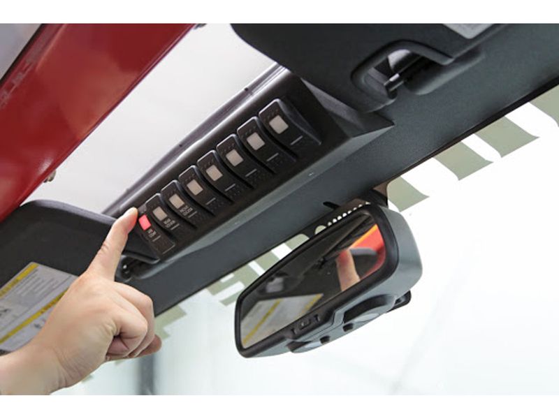 BANTAMX W/ RED LED SWITCH PANEL FOR