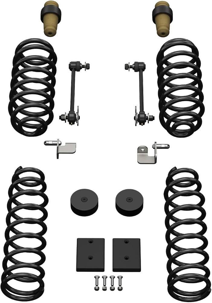 ~(58 lbs. 22X14X12)~ JK 2-Door 1.5 in Sport S/T1 Suspension System - No Shocks