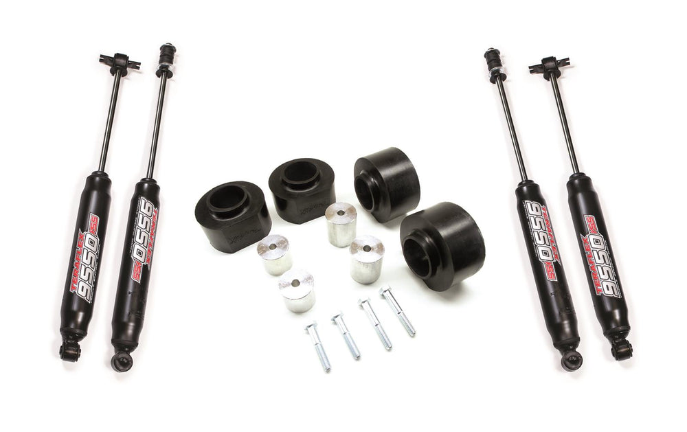 ~(31 lbs. 22X10X4)~ TJ 2 Inch Budget Boost W/9550 Shocks 97-06 Wrangler TJ TeraFlex