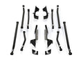 JK / JKU 8ARM ADJUSTABLE ALPINE LONG FLEXARM & BRACKET KIT (36 LIFT)COMPLETE