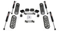 JL 4DR: 2.5 COIL SPRING BASE LIFT KIT & 9550 VSS TWINTUBE SHOCKS
