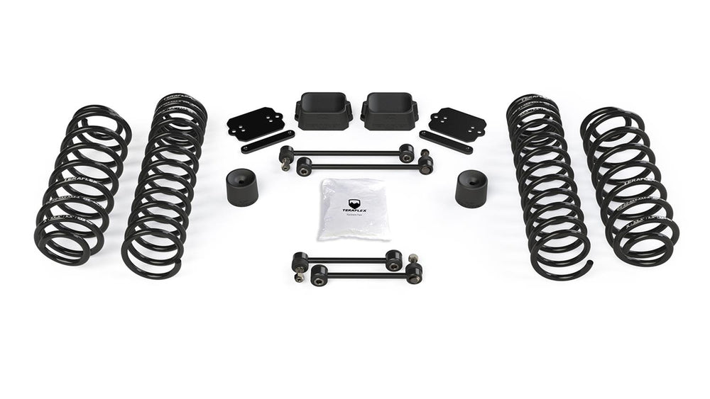 JL 4DR: 2.5 COIL SPRING BASE LIFT KIT & 9550 VSS TWINTUBE SHOCKS