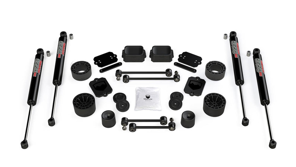 JL 2DOOR SPORT/SAHARA: 2.5 PERFORMANCE SPACER LIFT KIT W/ 9550 VSS SHOCKS