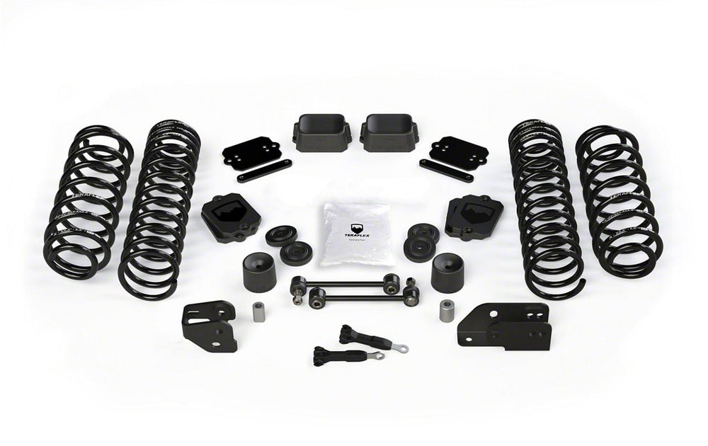 JLU 4DOOR: 4.5 COIL SPRING BASE LIFT KIT NO SHOCKS OR SHOCK EXTENSIONS