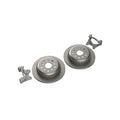 ~(52.8 lbs. 15X15X12)~ Rear Big Rotor Kit 5x5 or 5x5.5 100% bolt on for JK wrangler