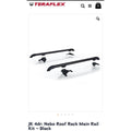 ~(31 lbs. 51X10X9)~ Teraflex JKU Nebo Roof Rack - Black