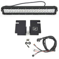 ***Discontinued***2008-2010 FORD F250 350: Front Bumper Center Opening LED Light Bar Mount KIT with 20 IN Inch Led Light Bar (Includes Universal Wiring Harness)