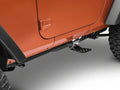 ~(5 lbs. 10X6X4)~ 07-13 Jeep Wrangler JK Hide-A-Step (Black PC Step)