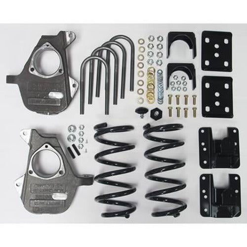 9957DT99X (99-00 CHEVY 5/7 in 17 in +RIMS X-CAB/QUAD)SPINDLESCOILSFLIPC-NOTCHSHACKLES