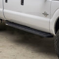 RB10 Running Boards With Mounting Brackets Textured Black 2019-2026 Ram 1500 Extended Cab Go Rhino