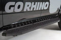 RB20 Running Boards With Mounting Brackets Protective Bedliner Coating 1999-2016 Ford F-250/F-350 Extended Cab Go Rhino