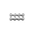 ~(0.9 lbs. 24X6X0)~ Exhaust Manifold Set General Motors Truck Duramax Diesel 6.6L 2001-2009 All VIN and Engine Code