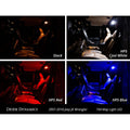 Diode Dynamics Wrangler JK 4dr Interior Kit Stage 1 - Cool - White