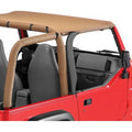 Header Targa Bikini - '97-02 Wrangler TJ (Spice)
