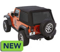Trektop Glide - '07-18 Wrangler JK 2-Door (Black Diamond)