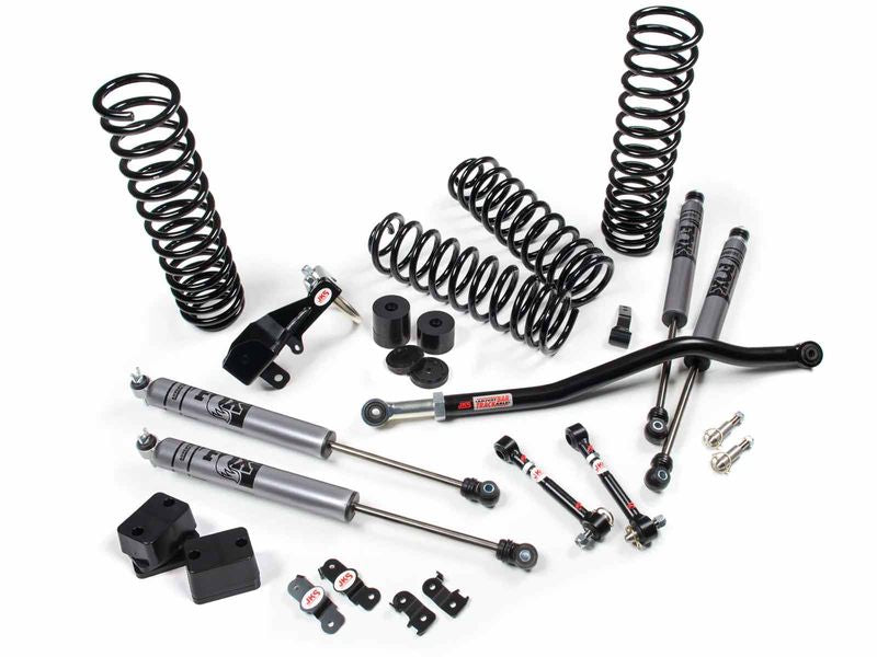 2007-2018 Jeep Wrangler JK 4 Door Right Hand Drive 3.5 Inch JSpec Lift Kit Fox Adventure Shocks JSPEC