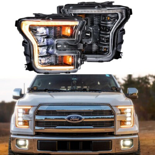 1517 F150/1620 RAPTOR XB LED PROJECTOR HEADLIGHTS