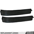 ~(1 lbs. 10X4X2)~ Ford 09-14 F150 and RAPTOR Side Mirror Lenses (2-Piece Set) - Smoked Lens
