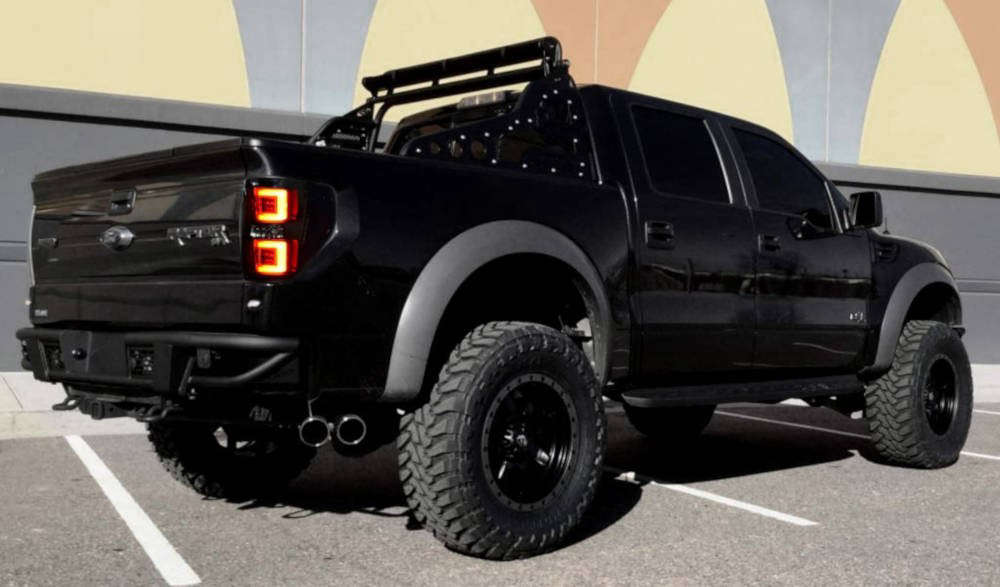 ~(12 lbs. 20X16X15)~ Ford F150 and RAPTOR 09-14 OLED TAIL LIGHTS - Smoked Lens