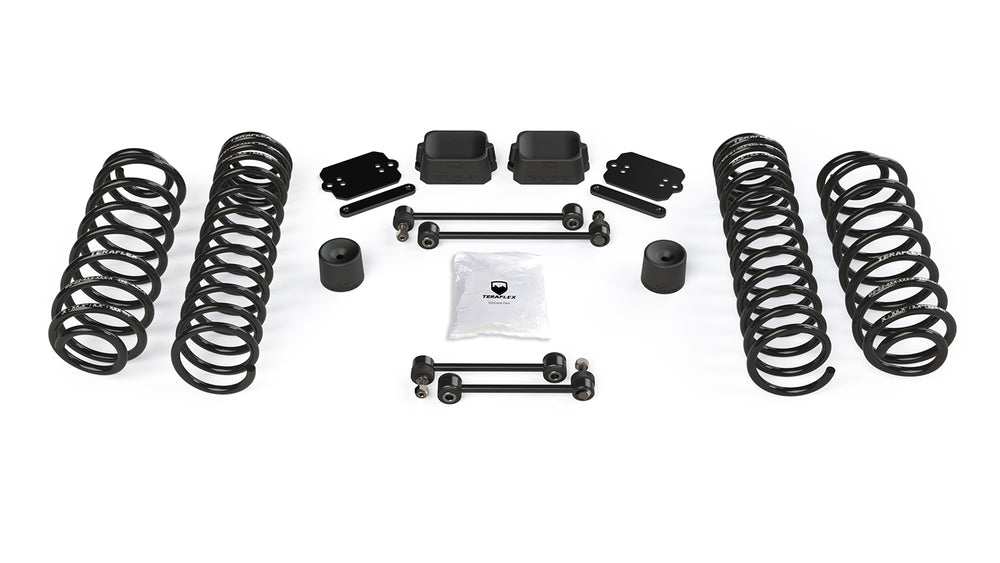 ~(61 lbs. 25X19X14)~ JL 4dr: 2.5in Coil Spring Base Lift Kit - No Shock Absorbers