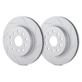 ~(49.7 lbs. 14X14X6)~ Big Brake KIT JK Front Pair Rotors SLOTTED 13.3in Diameter