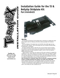 ~(80 lbs. 44X26X4)~ Jeep TJ Belly Up Skid Plate Kit 97-06 Wrangler TJ TeraFlex