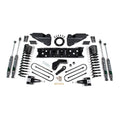 2019-2020 Ram 3500 6.5  Radius Arm Bracket - 5  Rear Block w/o overload - Diesel - 6-Bolt T-Case - Nitro Shocks