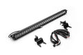 ~(11 lbs. 43X7X7)~ Rear Window Hinges Bracket Kit Includes (1) 30In Single Row Slim Line LED Light No Cut No Drill Installation Black Powder Coated Includes Universal Wire Harness