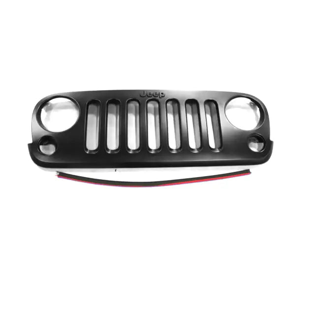 ~(8 lbs. 49X18X6)~ JK Grille - Matte Black