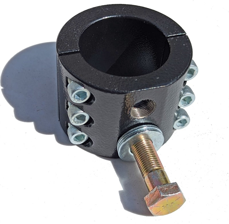 Rock Hard 4x4 Steering Stabilizer Tie Rod Clamp for 1-3 4 OD (Rock Krawler Aluminum) Tie Rods [RH-9002]