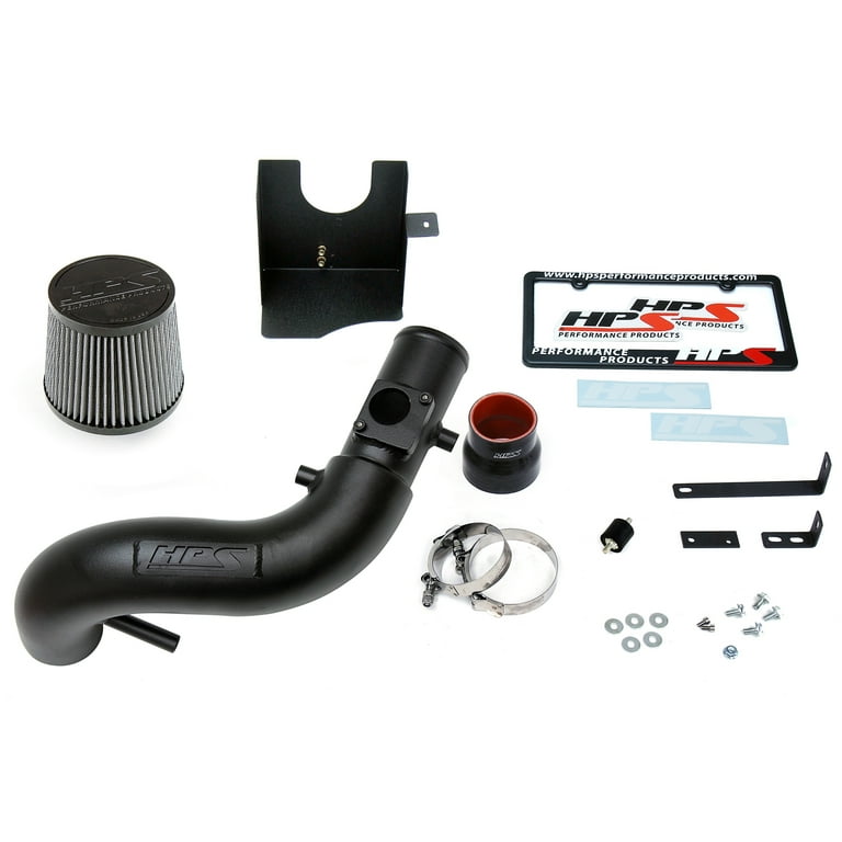 HPS Performance Performance Shortram Air Intake Kit 2005-2006 Scion tC 2.4L Includes Heat Shield Black