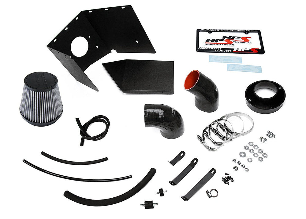 HPS Performance Performance Cold Air Intake Kit 03-04 Toyota 4Runner 4.7L V8 Includes Heat Shield Red