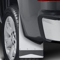 16C TITAN/TITAN XD REAR 2 PC BLACK MUD SKINS SOLID HIGH DENSITY POLYETHYLENE
